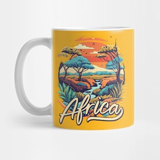 Beautiful African Landscape Mug